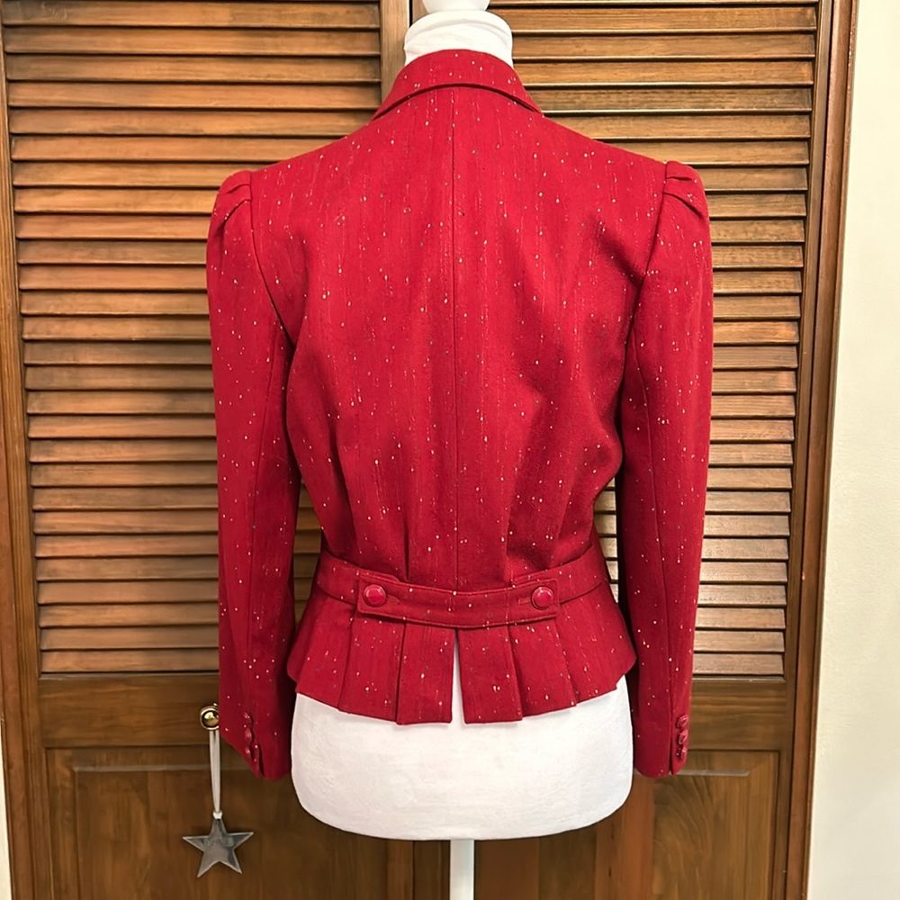 Vintage Wool Blazer by Cassidy - Picture 4 of 12